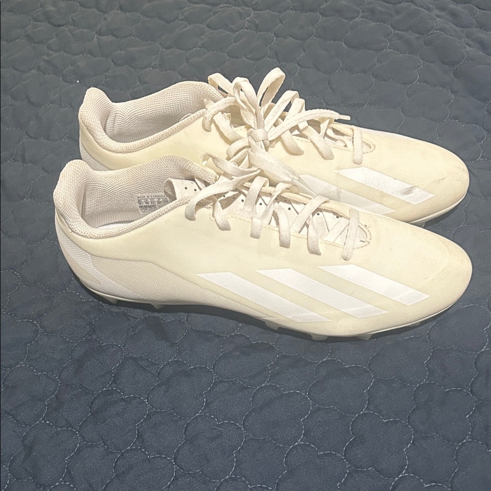 Adidas Off-White Soccer Cleats